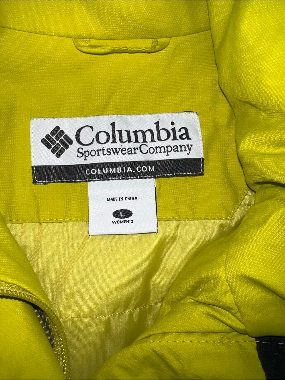 Columbia Omni-Tech Waterproof Jacket Women’s L Hooded Seam Sealed Coat - Picture 5 of 12